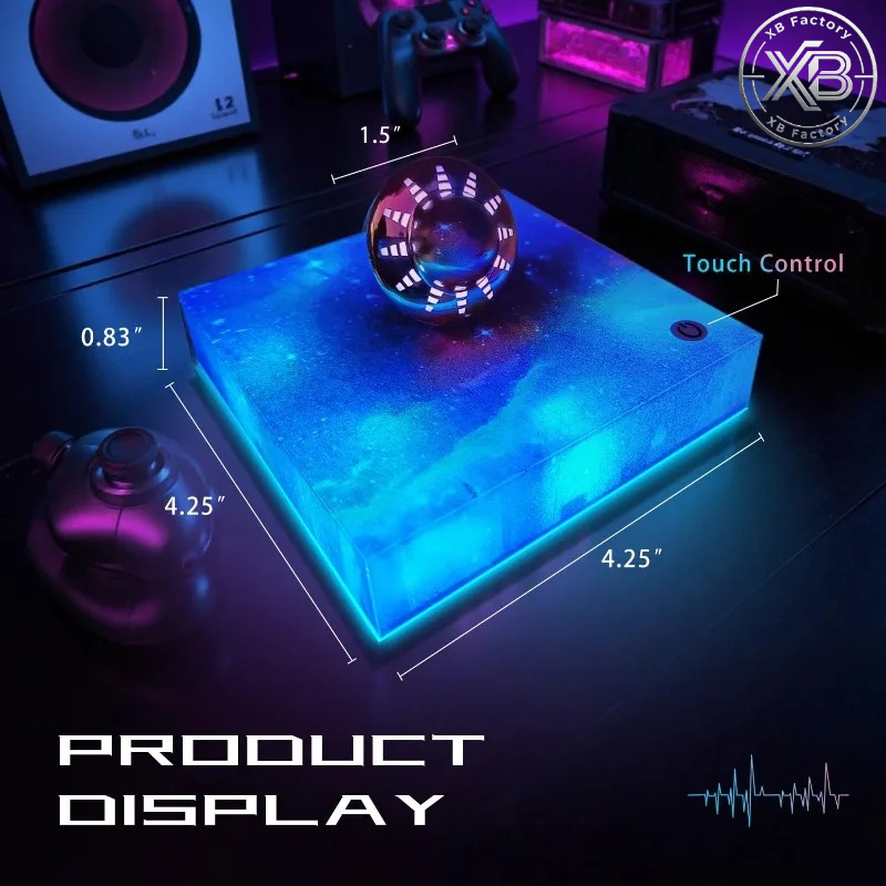 Office Productivity Tech - Lampe UFO Lévitationnelle Flottante à 360°