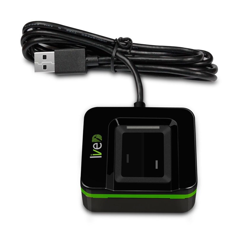 Fingerprint Reader Usb - Scanner optique d'empreintes digitales 20R, lecteur