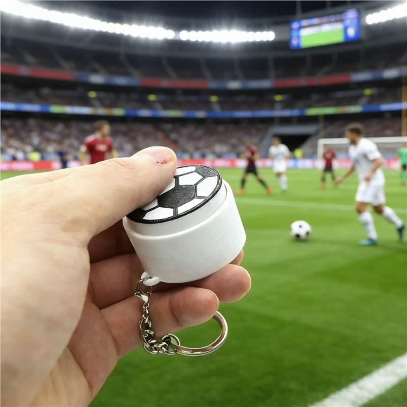 Office Management Technology - Porte-clés à bouton-pression à bulles en
