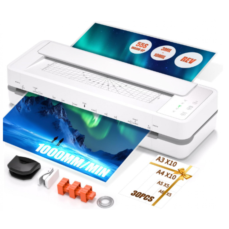 Laminator A3 Hot - sl6316Fully Automatica3Laminateur multifonctionnel haut de gamme