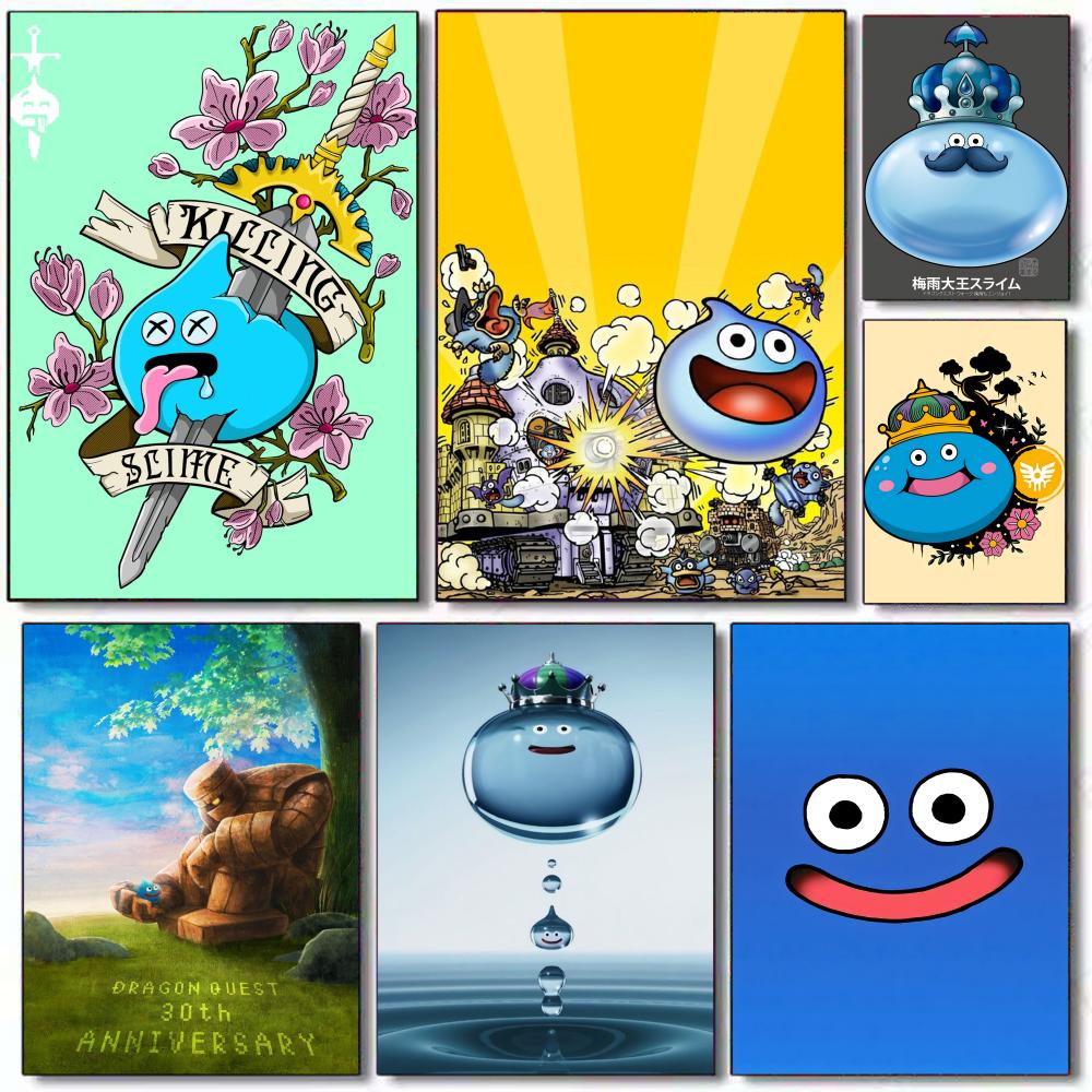 D-Dragon Quest Slime affiche a - Office Quest avis et prix