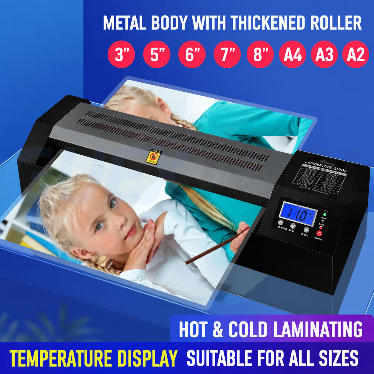 Machine à plastifier automatiq - Laminator A3 Hot avis et prix