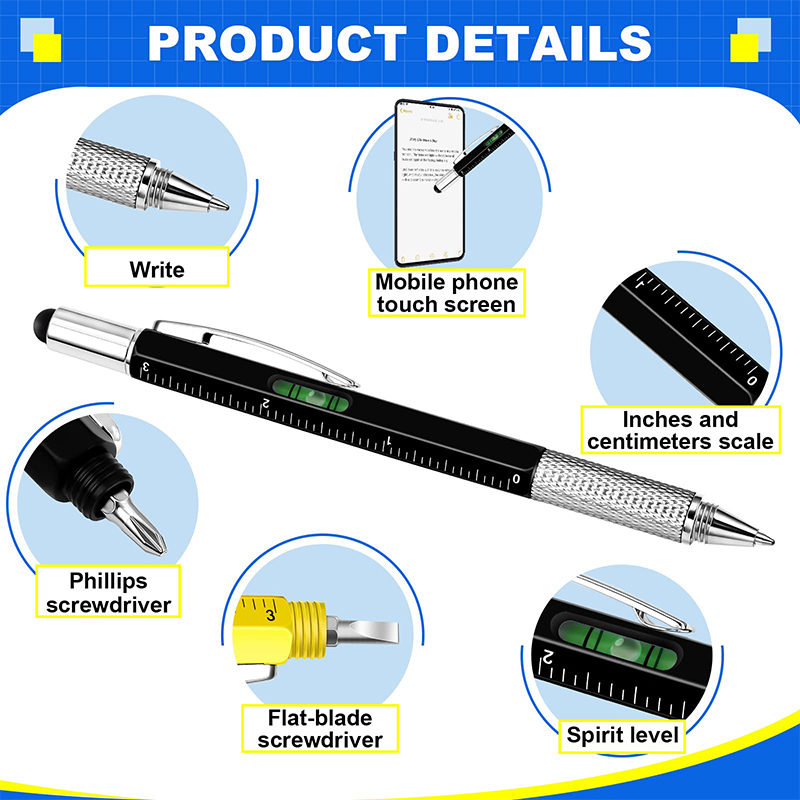 Stylo multi-outils 6 en 1 avec - Office Productivity Tech avis et prix