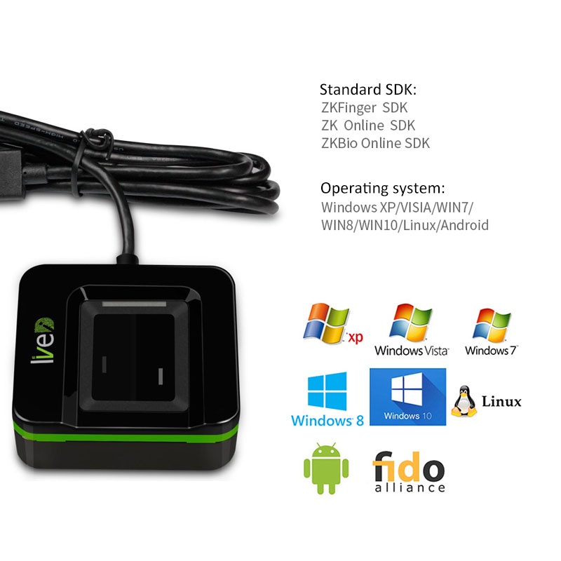 Scanner optique d'empreintes d - Fingerprint Reader Usb avis et prix