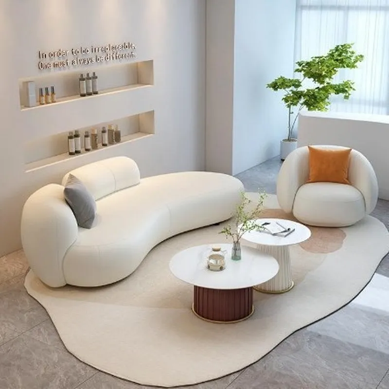 Canapé compact de luxe en tiss - Tech Office Reception avis et prix